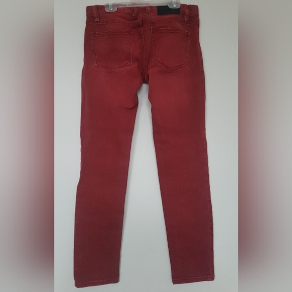 [RUDE] Red Skinny Jeans - Picture 2 of 13